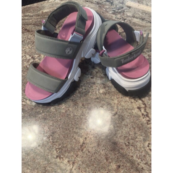 Timberland Adley Size 7.5 Women Platform Sandal - Picture 3 of 14